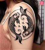 100+ Pisces Tattoo Ideas with Pictures for Inspiration