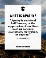 31 Quotes About Apathy |