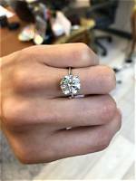 4 Carat Round Diamond Ring: a Timeless Symbol of Elegance