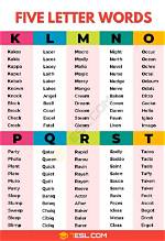 5 Letter Words with Rate in Them