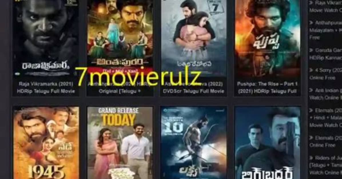 7Movierulz Telugu 2024: Download the Latest Movies Safely