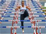 A Belgian Shot-Putter Hops over Hurdles After Answering Her Team's Call for Help ·
