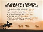 A Country Music Love Story