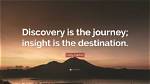 A Journey of Discovery and Insight for Content Connoisseurs