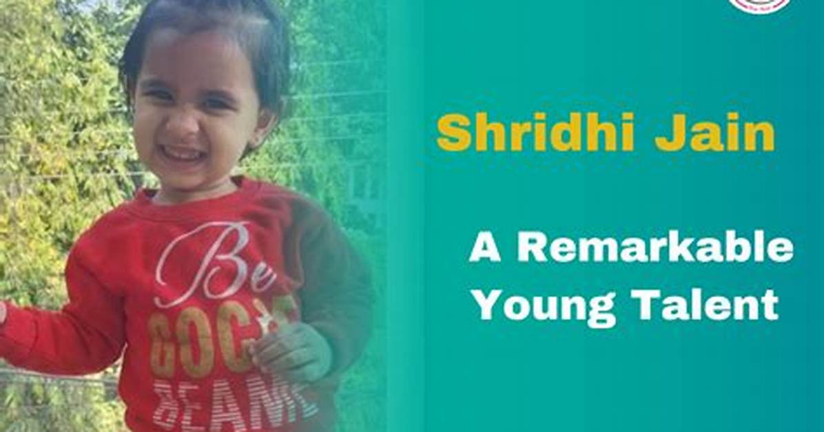 A Remarkable Young Talent Who