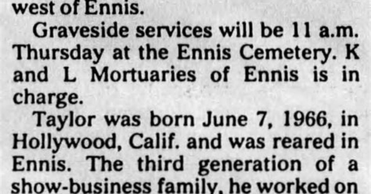 Adam C. Taylor's Cause of Death Explored