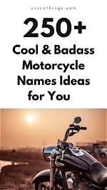 Alluring Black Motorcycle Names for the Trailblazing Males