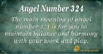 Angel Number 324 Meaning and Significance