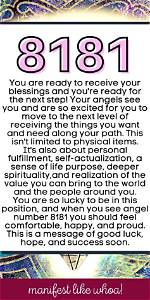 Angel Number 8181 Meaning and Significance