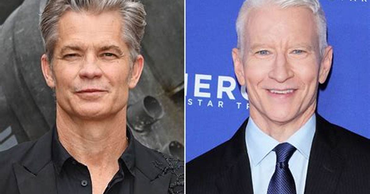 Are Timothy Olyphant and Anderson Cooper Related?