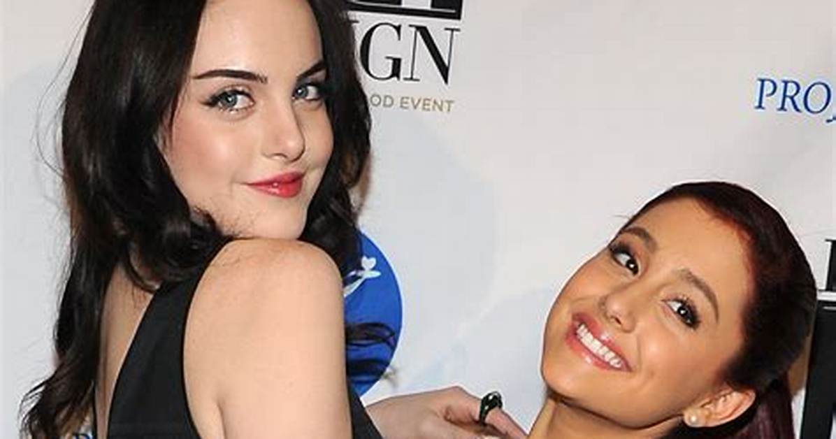 Ariana Grande & Liz Gillies Kiss After Reunion See Sexy Video Hollywood Life