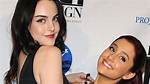 Ariana Grande & Liz Gillies Kiss After Reunion See Sexy Video Hollywood Life