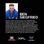 Battlehawks Trainer Ben Siegfried Dies at Hotel