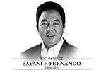 Bayani Fernando's Cause of Death Revealed