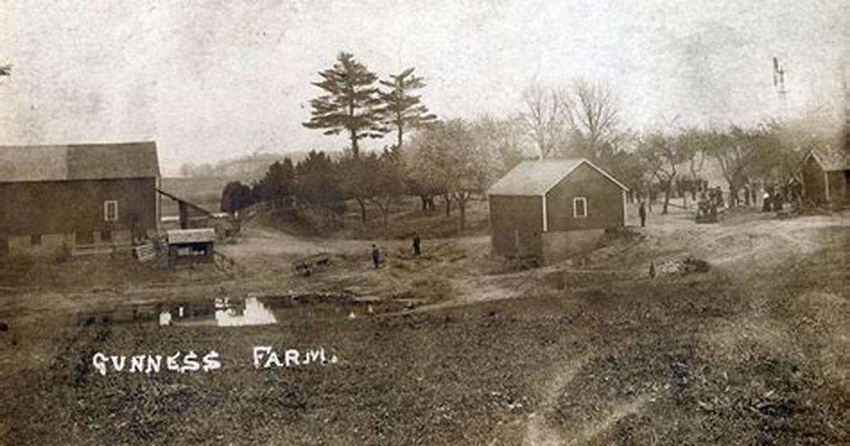 Belle Gunness Farm How Many Did She