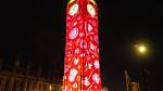 Big Ben Shines in Incredible Bright Lights and Is Covered in Stunning Projections to Mark King Charl