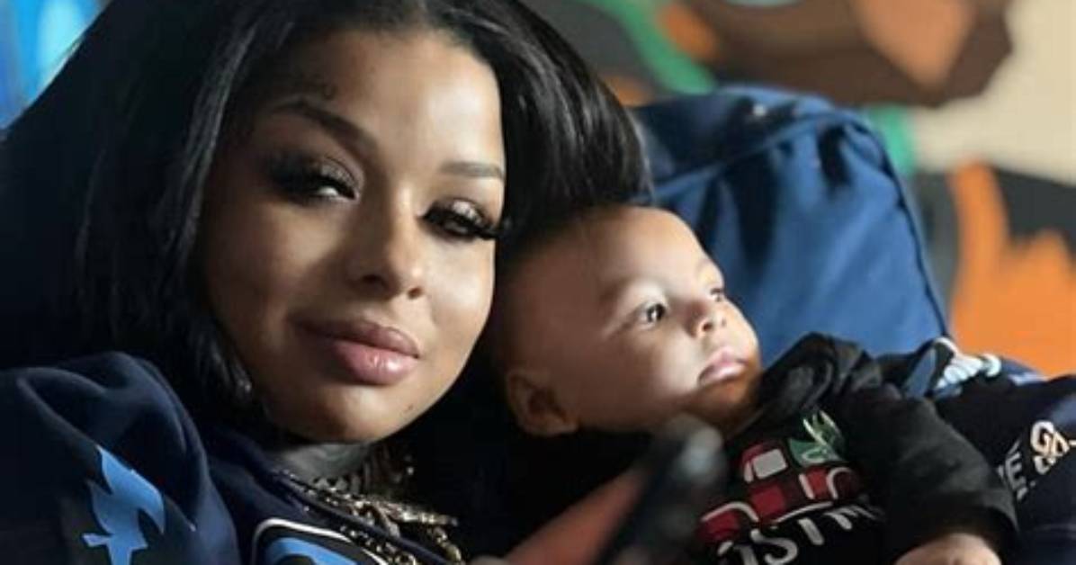 Bluefaces Dad & Chrisean Rocks Son Spend Time Together |