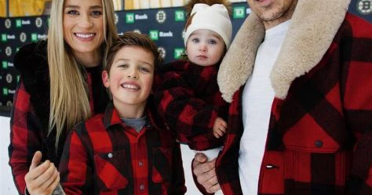 Brad Marchand Son Sloane and Kids with Wife Katrina