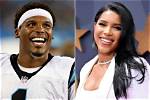 Cam Newton's Pregnant Gf Jasmin Brown Trolls Him for Having 7 Kids with Other Women