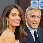 Captivating Moments: the Picture of George Clooney Twins