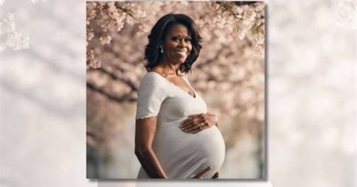 Capturing the Joy: Michelle Obama's Pregnancy Photos