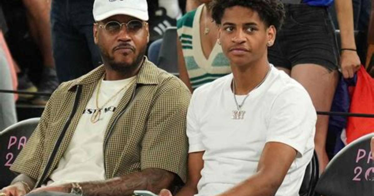 Carmelo Anthony and His Brother