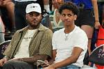 Carmelo Anthony and His Brother