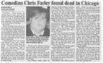 Chris Farley Net Worth at Death, Date, Place and Cause of Death, Family, Etc