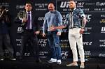 Conor Mcgregor Dressed as Mexican Gangster 'El Chapo' for Press Conference with Rafael Dos Anjos Ahe