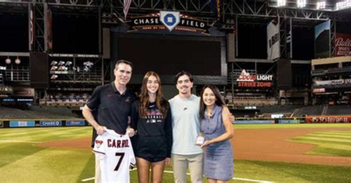 Corbin Carroll Parents Brant Carroll and Pey Lin Carroll