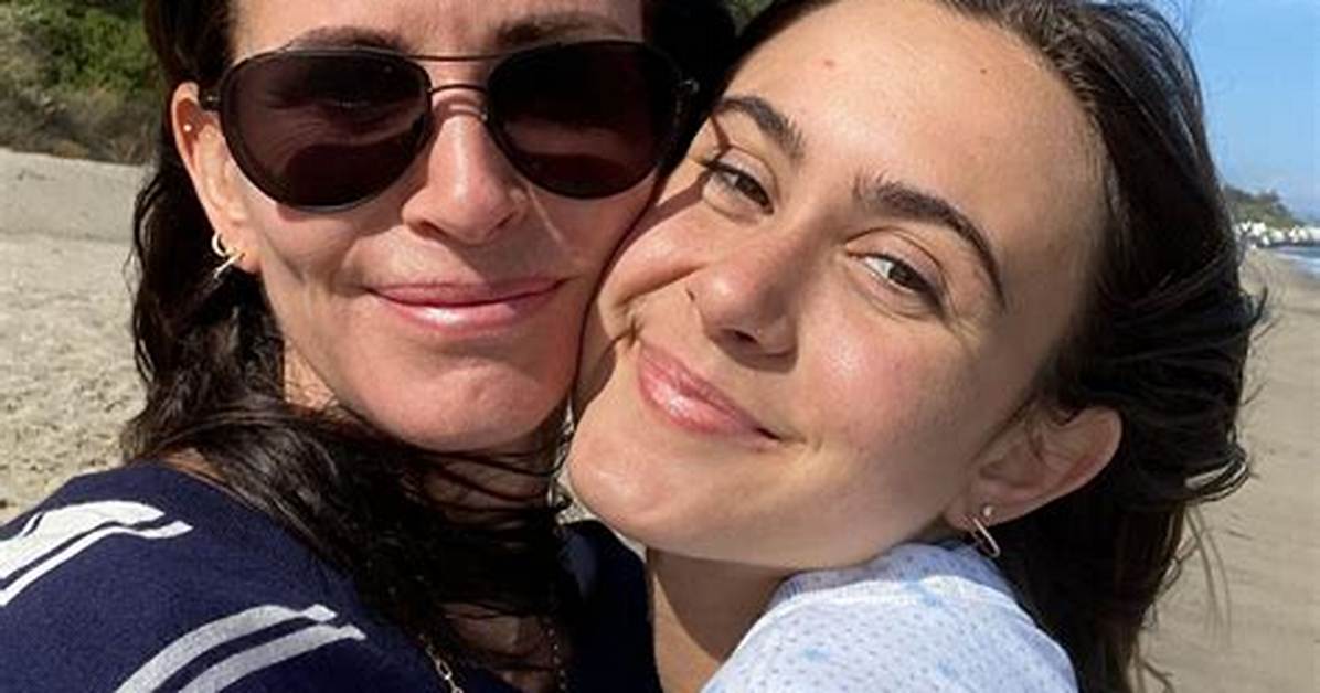 Courteney Cox Celebrates Daughter Cocos 18 Birthday