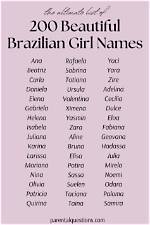 Discover Beautiful and Meaningful Brazilian Female Names