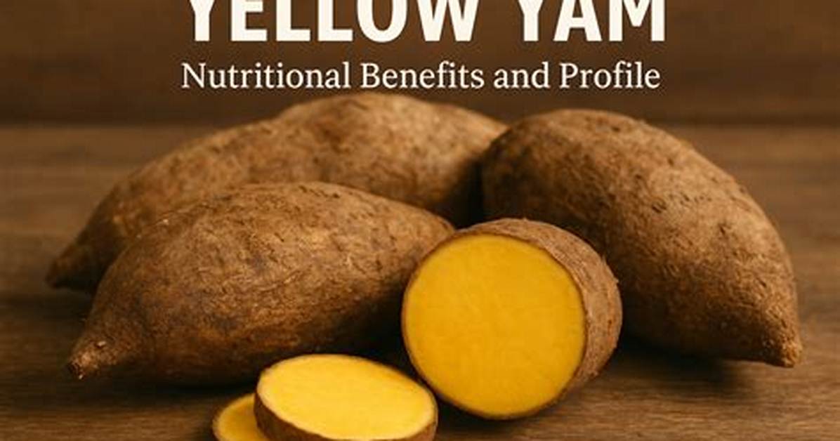 Discover the Nutritional Powerhouse: Lamie Yam