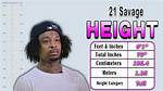 Discovering the Height of 21 Savage: Facts, Figures, and More