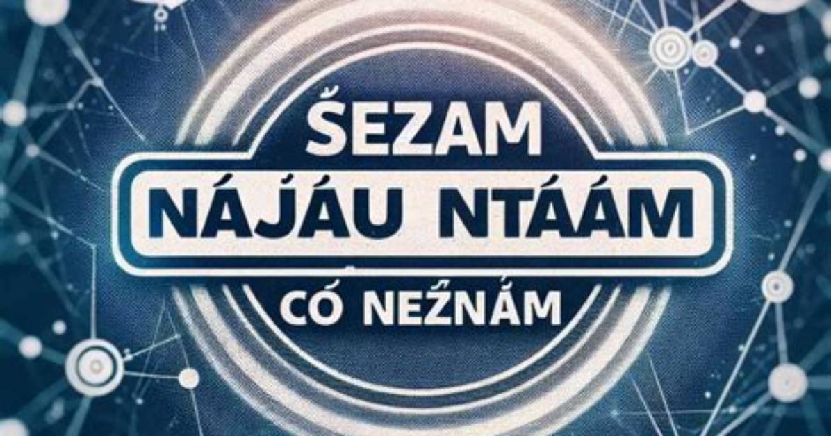 Discovering the Unknown: Seznam Najdu Tam Co Neznám – Seznam. Cz