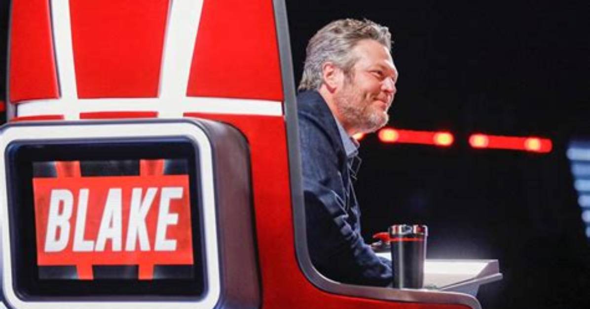 Does Blake Really Drink on the Voice and What's in His Cup?