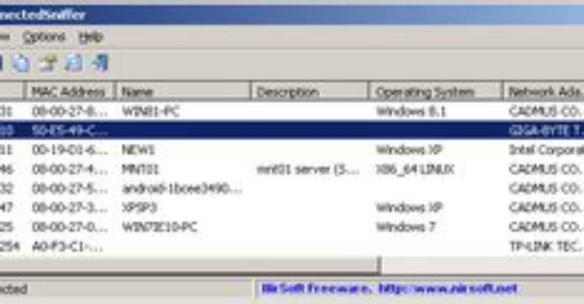 Download Whoisconnectedsniffer for Windows - Free