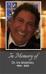 Dr Ira Woletsky Obituary: Ira Woletsky West Islip