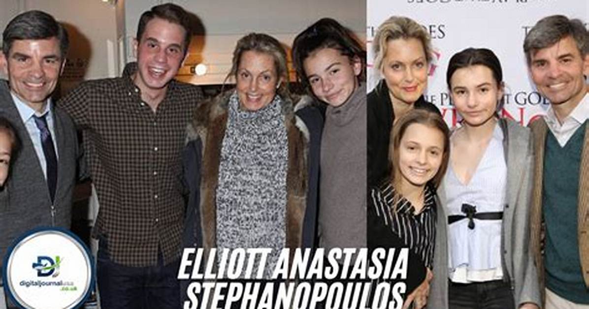 Elliott Anastasia Stephanopoulos Bio Wiki