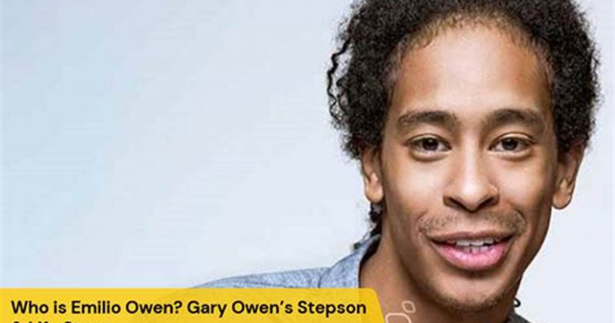 Emilio Owen- All About the Stepson of Gary Owen