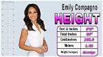 Emily Compagno Height and Weight: a Comprehensive Insight