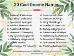 Enchanting Gnome Names: a Journey into the Whimsical World of Gnomes