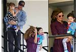 Eva Mendes and Her Precious Kids