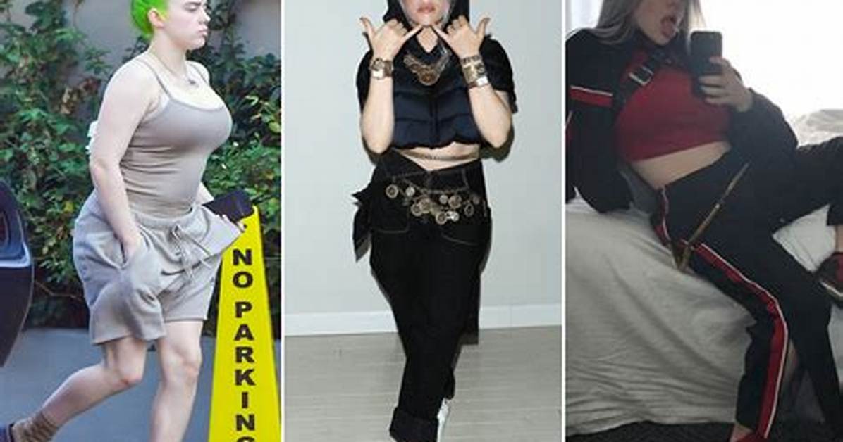 Every Time Billie Eilish Ditched Her Baggy Outfits for Tight Clothes |