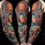 Explore the Mystique of Religious Tattoos for Men