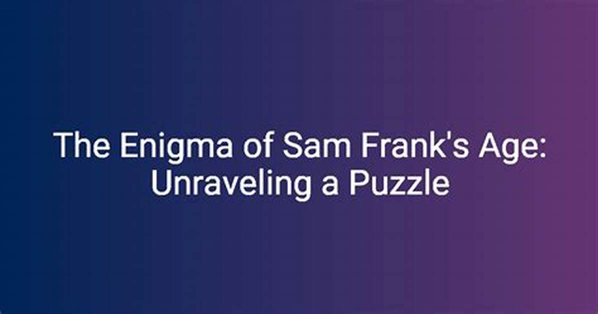 Exploring the Enigma of Sam Heuhhan