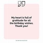 Expressing Gratitude for the Outpouring of Birthday Wishes