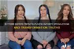 Extreme Sisters Triplets Before Plastic Surgery