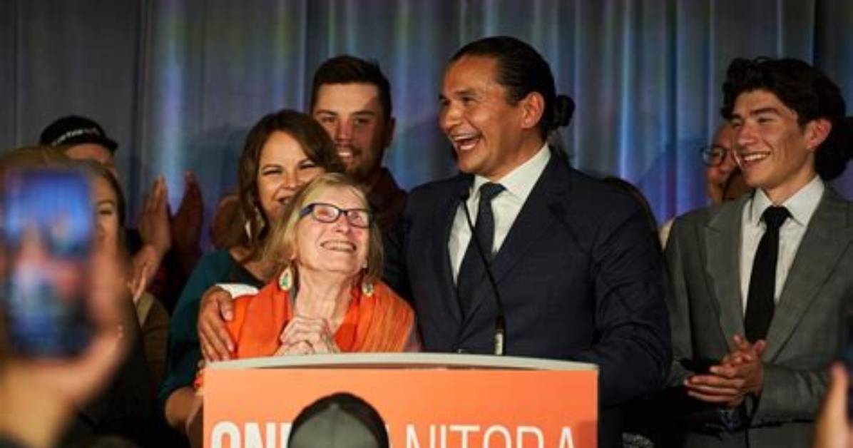 Father Tobasonakwut and Mother Kathi Avery Kinew