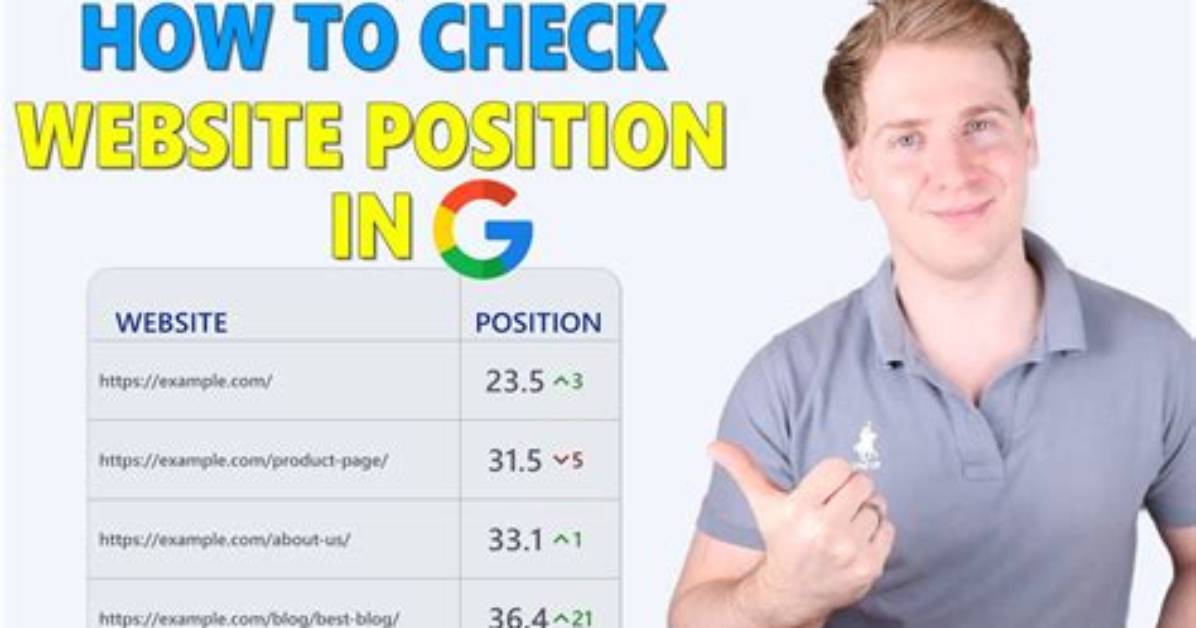 Find Your Website's True Google Position Instantly